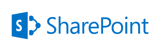 Das blaue SharePoint-Logo mit einem Symbol, das einem stilisierten Buchstaben „S“ in einem Ordner ähnelt, gefolgt vom Text „SharePoint“, ist Teil der umfassenden Softwarelösungen von Microsoft zur Verbesserung der IT-Infrastruktur und Ermöglichung einer nahtlosen Zusammenarbeit.