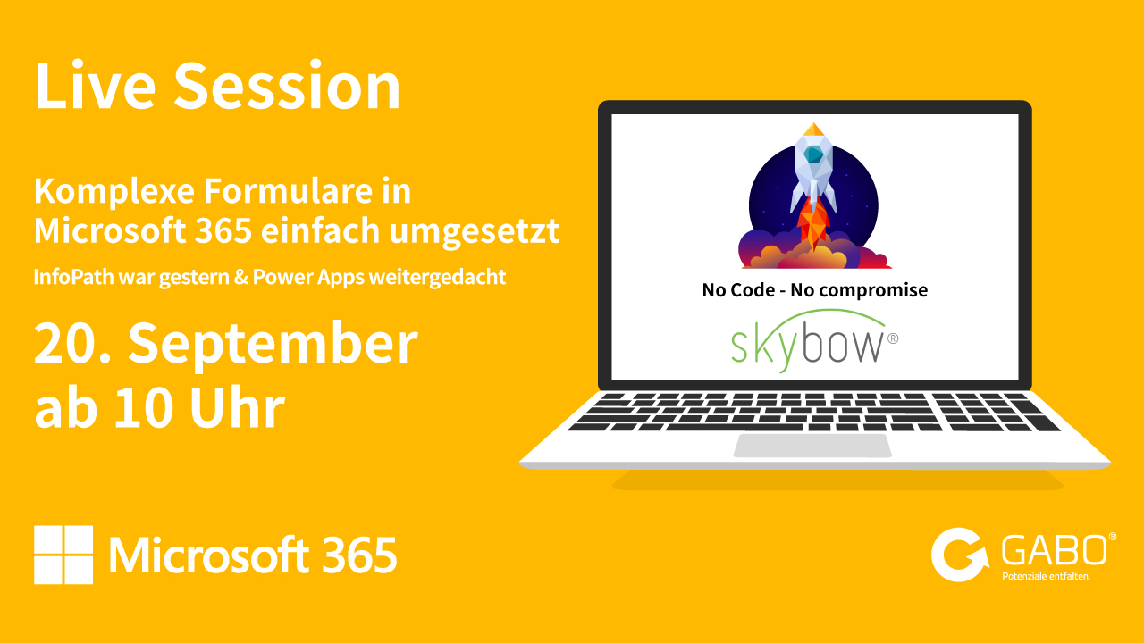 Live Session: Formulare in Microsoft 365